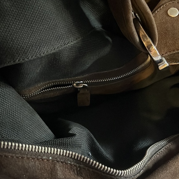 Tod’s authentic vintage suede handbag - Picture 5 of 7